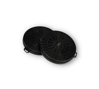 2 Filtres à Charbon pour Hotte - 71S8574, AFC-62, 70X1173 - Diamètre : 210 mm