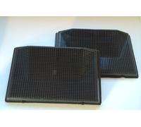 2 FILTRES A CHARBONS SCHOLTES ARISTON TYPE 37 28.5X17.5CM