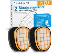 2 Filtres pour Aspirateur Philips SpeedPro Max Aqua Plus [FC6826, XC7042, XC8045, XC8147, XC8347] - 2 Filtres Insert Anti Poussière Fine - Remplace FC5005/01-1ELEMENT