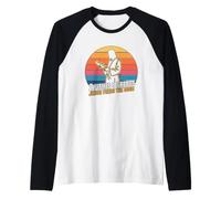 2 Fishes 5 Breads Jesus Feeds The 5000 Christian Bible Verse Manche Raglan