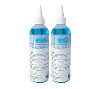 2 flacons de 220 ml de détergent liquide for robot nettoyeur de vitres (compatible avec HOBOT 2S/188/188C/198/358/368/R3/S7 PRO/298/388) Accessoires for robot nettoyeur de vitres