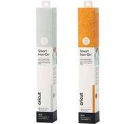 2 flex thermocollants pailletés 91 x 33 cm - doré, argenté -