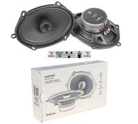 2 Focal ACX-570 Diffuseur 2 Voies 13 X 18 CM 120 Max Watts + 5 Sticker Hommage