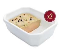 2 Foies Gras de Canard au Sel de Guérande