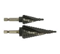 2 Forets coniques étagés HSS Revêtu TiAlN 4/20MM 4/30MM - TIVOLY - 11448270001