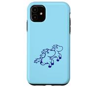 2 Friends Running Pony Chevaux Rider Fun Fast Hobby Best Team Coque pour iPhone 11