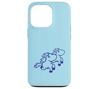 2 Friends Running Pony Chevaux Rider Fun Fast Hobby Best Team Coque pour iPhone 13 Pro