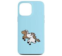2 Friends Running Pony Chevaux Rider Fun Fast Hobby Best Team Coque pour iPhone 13 Pro Max
