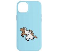 2 Friends Running Pony Chevaux Rider Fun Fast Hobby Best Team Coque pour iPhone 14 Plus