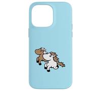 2 Friends Running Pony Chevaux Rider Fun Fast Hobby Best Team Coque pour iPhone 14 Pro Max