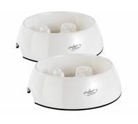 2 gamelles anti-étouffement 1200 ml Infactory