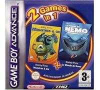 THQ Pack double cartouches Game Boy Advance Nemo + Monstres