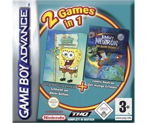 2 Games in 1 - Spongebob + Jimmy Neutron