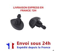 2 Gicleur lave glace avant buse jet pare brise pour Fiat Citroen Peugeot