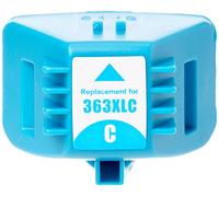 2 Go Inks Cartouches d'encre cyan compatibles pour remplacer HP 363C (capacité XL) Compatibles/non-OEM pour imprimantes HP Photosmart