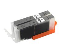 2 Go Inks Cartouches d'encre Gris pour remplacer CLI-551Y Compatible/non-OEM pour PIXMA Imprimantes