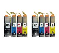 2 Go Inks Ensemble de 4 Cartouches d'encre á remplacer Brother LC223 Compatible/non-OEM pour Brother DCP et MFC Imprimantes (8 Encres)