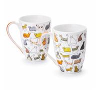 2 gobelets Dodo - Tasse à thé - Mug - Motif chats