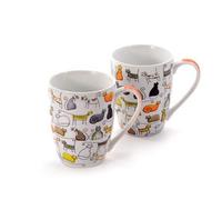 2 gobelets Dodo - Tasse à thé - Mug - Motif chats