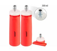 2 gourdes pliables sans BPA 300 ml - coloris orange Speeron