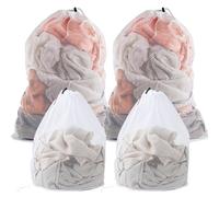 2 grands sacs à linge, 2 petits sacs à linge, sac à linge de voyage, sac à linge en filet, grand sac à linge en filet
