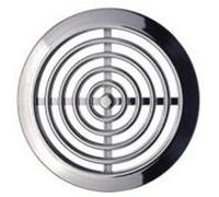 2 Grilles d'aération ø 45 mm) avec moustiquaire ventilation t73 ms