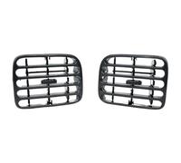 2 grilles d'aération centrale noires | Installation facile & qualité OEM | Compatible avec Renault Clio II | FINAO AUTOPARTS