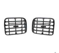 2 grilles d'aération centrale noires | Installation facile & qualité OEM | Compatible avec Renault Clio II | FINAO AUTOPARTS