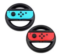2 Grips Volants noirs compatibles avec les Joy-Con Nintendo Switch/OLED