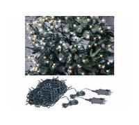 Lunartec : 2 guirlandes lumineuses pour intérieur et extérieur - Blanc chaud - 32 m