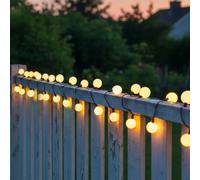 2 guirlandes solaires billy 60 ampoules