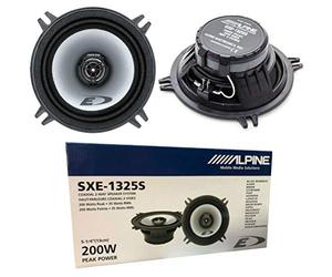 2 Haut-parleurs coaxiaux 2 Voies Alpine SXE-1325S 13,00 cm 130 mm 5" avec 35 Watts rms et 200 Watts impédance Max 4 ohms, la Paire