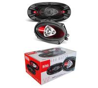 2 haut-parleurs coaxiaux 3 voies BOSS AUDIO SYSTEMS CH4330 4x10"" 10x25 cm 200 watt rms 400 watt max 4 ohm 90 db voiture, par paire