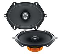 Hertz Haut-parleurs coaxiaux DCX 570.3 2 voies 5"x7" 60W RMS 120W max 4Ω 1 paire Neuf