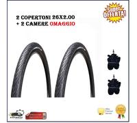 2 housses 26 x 2,00 Mtb Chaoyang Kestrel pneu vélo lisse rigide 50-559 30 Tpi
