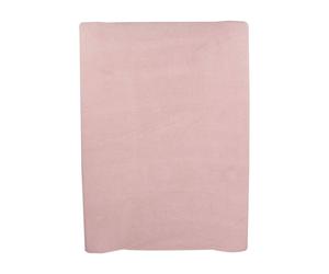 2 Housses De Matelas À Langer Pack 2 Coloris Rose TU