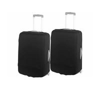 XCase : 2 housses de protection élastiques pour valise jusqu'à 66 cm - Taille XL noir