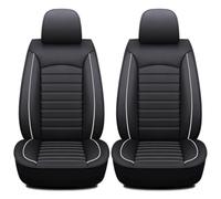 2 Housses de siège Auto pour Lexus RC200t RC300 RC350 RCF, PU Cuir Imperméable Antidérapant Housses De Siège Interieur Accessoires,C/Black White
