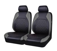 2 Housses de siège Auto pour Nissan Terra/Terrano/X-Trail/Xterra/President/Primera/Sentra/Teana, Respirant Housses De Siège Avant Housse de Siège Avant en Deux Parties,B Grey