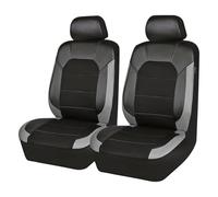 2 Housses de siège Avant de Voiture pour Hyundai iX-20 ix20 iX-25 ix25 iX-35 ix35 2000-2023,Siège Avant de Voiture Non Slip Housses Coussins Confortable Respirant Protecteur,B/Black-Grey