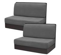 2 housses de siège pour camping-car, 1 ensemble de housses élastiques pour canapé, housses pour camping-car, rembourrage pour caravane, housses de coussin pour canapé, housses de siège pour