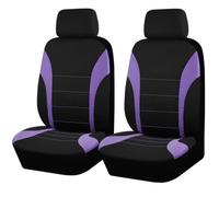 2 Housses Siège Avant Voiture pour Porsche Cayenne/Cayenne S/Cayenne Turbo E-Hybrid/Panamera 4 2023-, Housse de Siège Auto Universelle Style Sport Protection Avant,G Purple