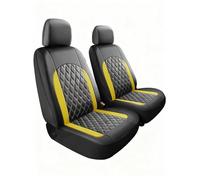 2 Housses Siège Avant Voiture pour Toyota RAV-4 LWB/Vanguard 2007-2012, Imperméable Confortable Protecteur Coussins Voiture Ensembles Accessoires,A/Yellow