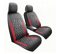 2 Housses Siège Avant Voiture pour Toyota RAV-4 LWB/Vanguard 2007-2012, Imperméable Confortable Protecteur Coussins Voiture Ensembles Accessoires,A/Red