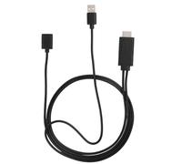 2 in 1 1080P USB Femme to HDMI Male HDTV Adaptateur Cordon Cable pour Android, USB Femme à HDMI Adaptateur HDTV Masculin USB to HDMI Digital AV Adapter Cable Adapter Cable