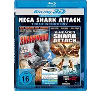 2 in 1 3d Box - Mega Shark Attack 3d: Sharknado/2-Headed Shark a [Blu-ray]