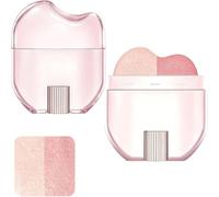 2-In-1 Blush & Highlighter Stick,Stick Blush Et Highlighter Crème,9g Maquillage Crème Longue Tenue,Application Facile Et Estompable En Un Seul Passage,Fini Uniforme,Format Voyage，#03 Berry Dew