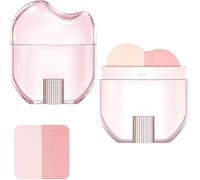 2-In-1 Blush & Highlighter Stick,Stick Blush Et Highlighter Crème,9g Maquillage Crème Longue Tenue,Application Facile Et Estompable En Un Seul Passage,Fini Uniforme,Format Voyage，#1 Cherry blossoms