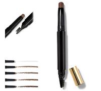 2-in-1 Brow Stick for Quick Brow Definition | Waterproof & Smudge-Proof | Long-Wearing & Buildable for All Skin Types | Convenient & Travel-Friendly | Available in Variety of Shades (Dark Brown)