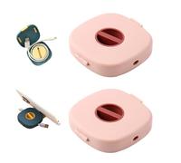 2 in 1 Cable Winder with Phone Stand,Durable Cable Organizer and Charging Stand,Cord Cables Winder Organizer with Phone Stands Rotate,Desktop Organizers for Earphones USB Charging Cables (2Pcs E)